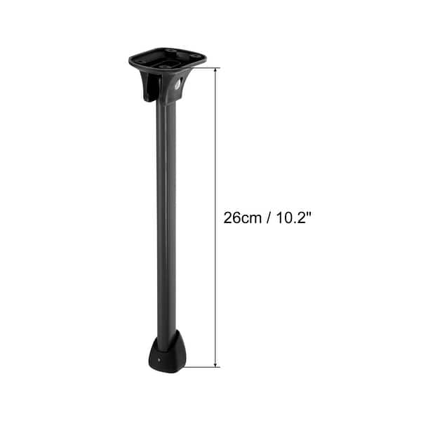 8pcs Folding Table Legs, 10.2" Length Bed Tables Leg Replacement Black